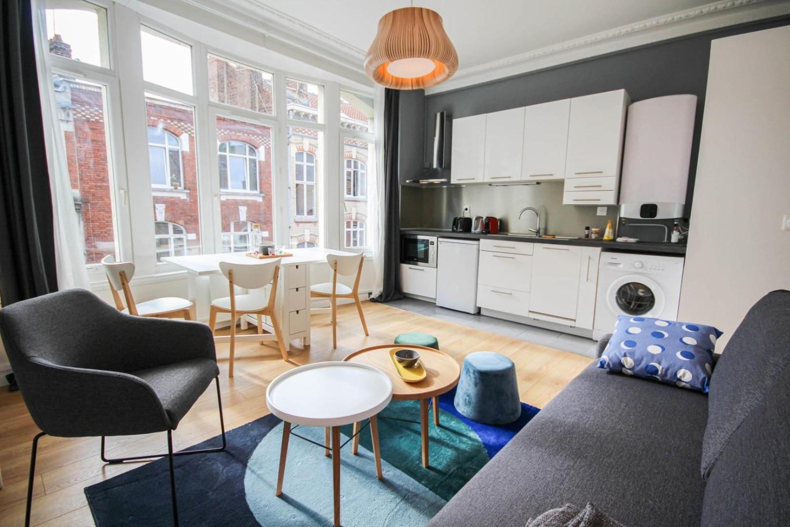 Fully-Equipped Apartment In City Center + Parking Lille Zewnętrze zdjęcie